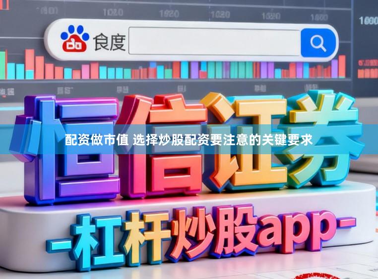 配资做市值 选择炒股配资要注意的关键要求